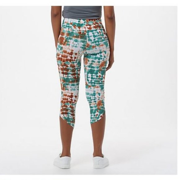 Cuddl Duds Flexwear Cropped Leggings 6757 - Picture 2 of 3